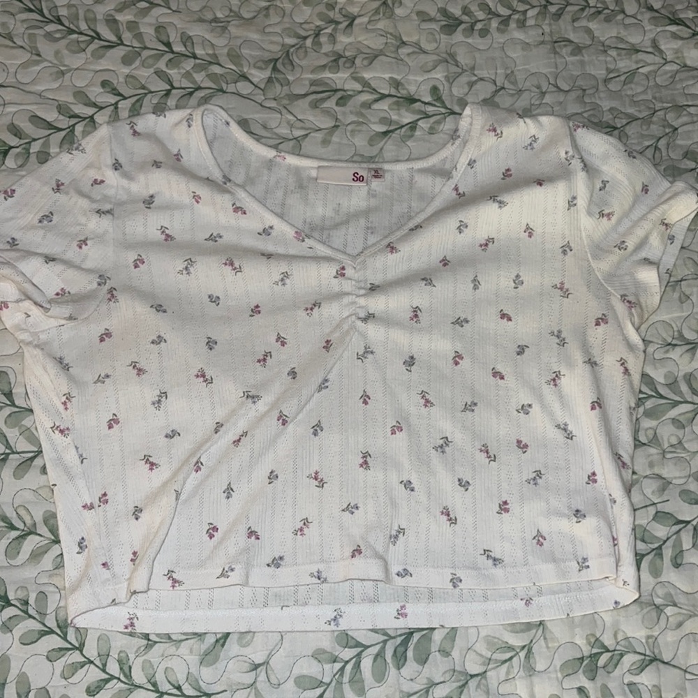 Baby tee crop top from Marshall’s